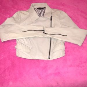 A leather jacket